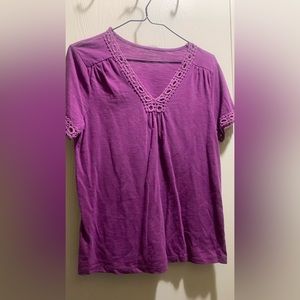 Bundle of 8-Women size SM shirts:cldwater creek, appleseeds, Lands end,j jill: